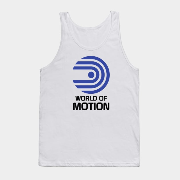 World of Motion Tank Top by GrizzlyPeakApparel